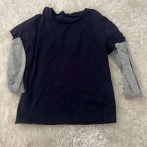 edikted layered long sleeve tee